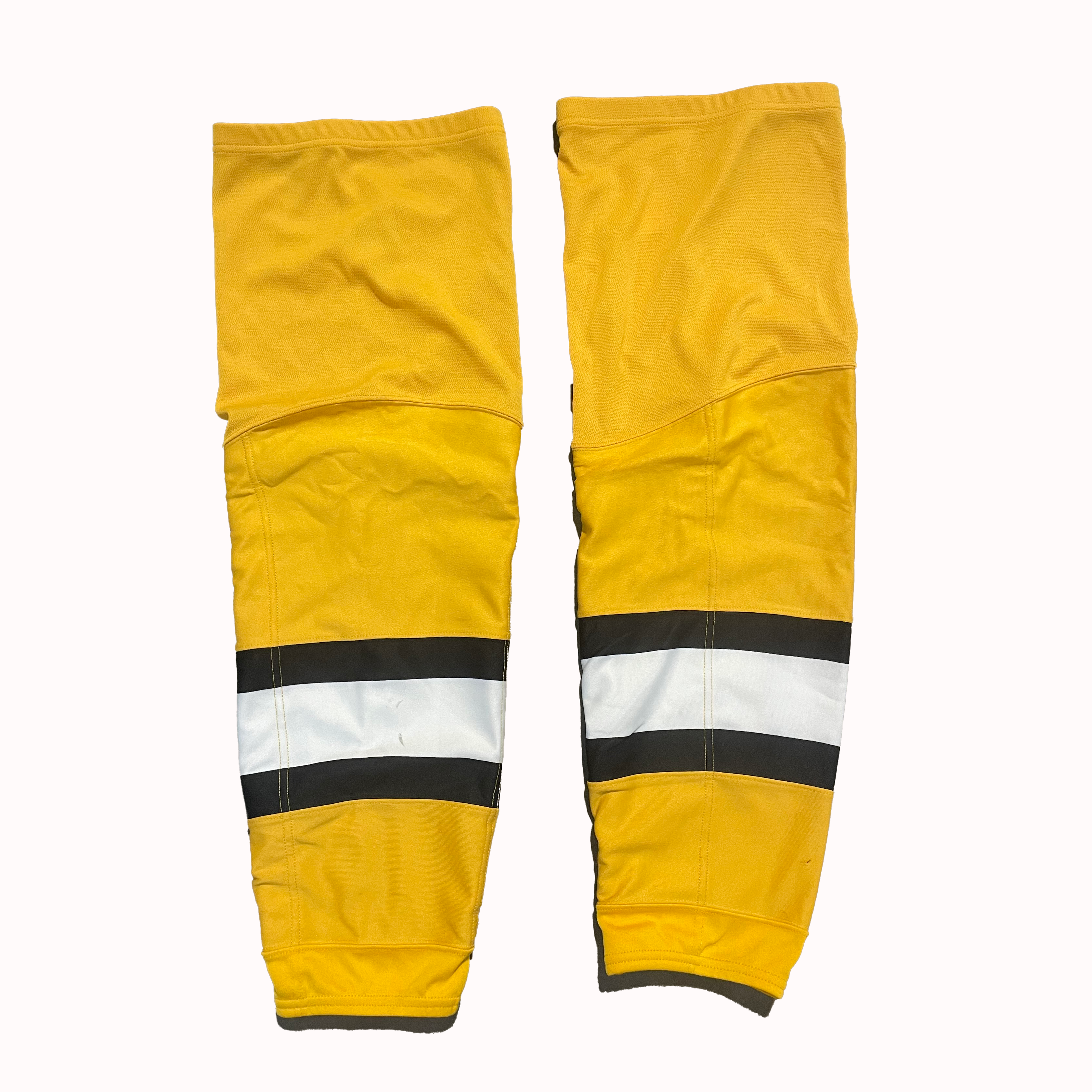 CCM - Used OHL Hockey Socks (Yellow/Black/White)